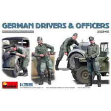  MiniArt German Drivers & Officers 1:35 (35345) makett