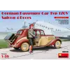  MiniArt German Passenger Car Typ 170V.Saloon 4 Doors 1:35 (38008)