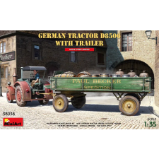  MiniArt German Tractor D8506 with Trailer 1:35 (38038) makett