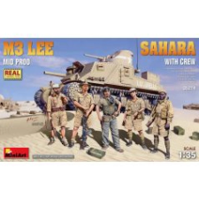 MiniArt M3 Lee Mid Prod. Sahara with Crew makett