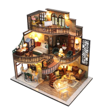 Miniatűr álomház építőjáték Pavilon kreatív és készségfejlesztő
