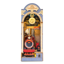 Miniatűr könyv támasz varázslatos állomás puzzle, kirakós