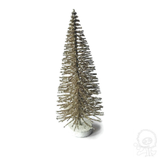  Minifenyő - óarany 8cm műfenyő