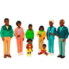 Miniland Afrikai család játékfigura