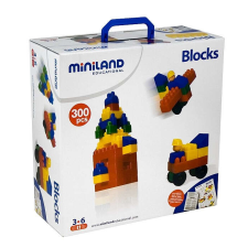 Miniland Építőipari játék Miniland Bricks 300 db barkácsolás, építés