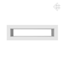  Minimal kandalló szellőzőrács 6x20 /hátfal nélkül/- TÖBB SZÍNBEN hűtés, fűtés szerelvény