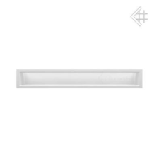  Minimal szellőzőrács 9x60cm hátfallal - TÖBB SZÍNBEN hűtés, fűtés szerelvény