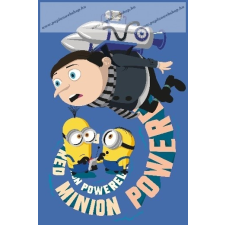 Minions pléd/ótakaró, Power, 130x170 cm lakástextília
