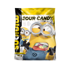 Minions - Töltetlen Savanyú cukorka 80g csokoládé és édesség