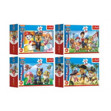 Minipuzzle 54 darabos Paw Patrol 4 fajtája dobozban puzzle, kirakós