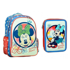 Minnie Disney Minnie iskolatáska és tolltartó szett boho 2 db-os tolltartó