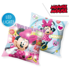 Minnie Disney Minnie LED világító párna, díszpárna 40x40 cm lakástextília