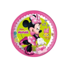 Minnie Disney Minnie papírtányér happy 8 db-os party kellék