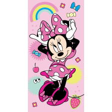 Minnie Disney Minnie Rainbow fürdőlepedő, strand törölköző 70x140cm lakástextília