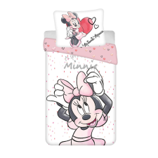 Minnie Disney Minnie White ágyneműhuzat 140×200cm, 70×90 cm lakástextília