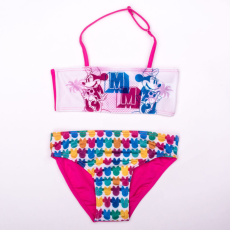  Minnie egér kislány fürdőruha - kétrészes fürdőruha - pink - 116