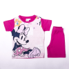  Minnie egér kislány pamut nyári együttes - póló-rövidnadrág szett - pink - 86