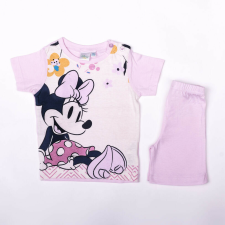  Minnie egér kislány pamut nyári együttes - póló-rövidnadrág szett - világosrózsaszín - 80 babaruha szett