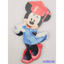  Minnie kék ruhában ballagó kalapos tábla dekorációs kellék