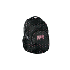  Minnie Mouse ergonomikus iskolatáska, hátizsák - 3 rekeszes - Fekete, Masnis (DM25XX-276) iskolatáska