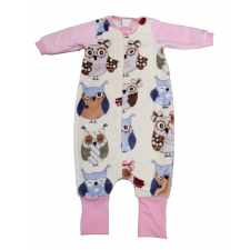  Mintás hosszú ujjú wellsoft tipegő hálózsák 3,5 TOG hálózsák, pizsama