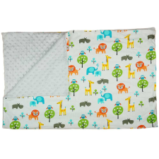  Mintás minky béléses pamut babatakaró 75x100cm babaágynemű, babapléd
