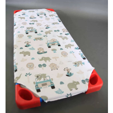 Mintás óvodai lepedő 135 x 60 cm babaágynemű, babapléd