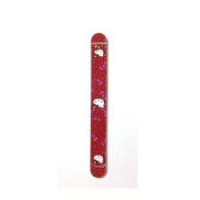  Mintás reszelő egyenes 100/180 körömreszelő