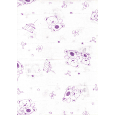 Mintás textil pelenka 1db-os - lila maci mosható pelenka