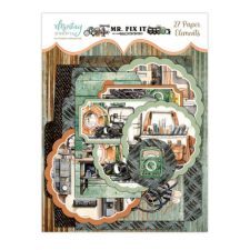 Mintay Papers Kivágat - Paper Elements - Mr. Fix It (1 csomag) matrica