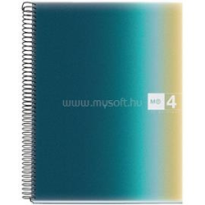 MIQUELRIUS Aurora Iceland A4 4x30 lap PP vonalas spirálfüzet (A15294A181) füzet