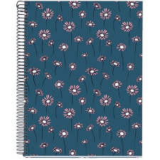 MIQUELRIUS Daisies A4 4x30 lap kockás spirálfüzet (A15295DA87) füzet