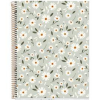MIQUELRIUS Green Flowers A4 4x30 lap vonalas spirálfüzet (A15296GR81)