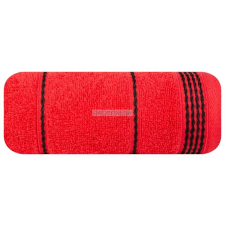  Mira csíkos törölköző Piros 30x50 cm lakástextília