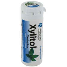 Miradent xylitol rágógumi borsmenta 30db csokoládé és édesség
