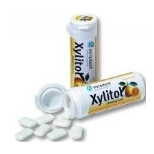 Miradent Xylitol rágógumi, friss gyümölcs vitamin és táplálékkiegészítő