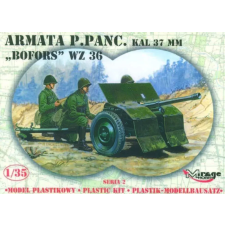  Mirage Hobby 37 mm BOFORS Panzerabwehrkanone 1:35 (35212) makett