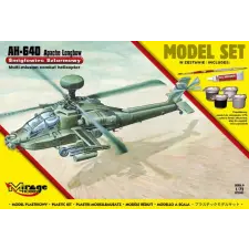  Mirage Hobby AH-64D APACHE Longbow (Model Set) 1:72 (872091) makett