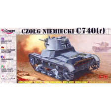  Mirage Hobby Deutscher Panzer C 740 (r) 1:72 (72619) makett