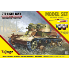 Mirage Hobby Light tank 7TP műanyag modell (1:35) (MMH-835094) autópálya és játékautó