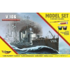  Mirage Hobby V 106 German WWI Torpedo Ship(Model Set 1:400 (840064)