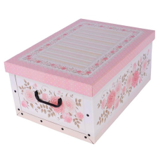 Miss Space Tárolódoboz MAXI 51x37x24 cm Provence rózsaszín (7002) (7002) bútor