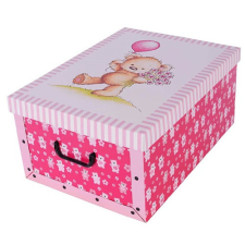 Miss Space Tárolódoboz Miss Space MAXI 51x37x24 cm Maci piros bútor