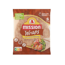 Mission Mission teljeskiőrlésű wrap 370 g reform élelmiszer