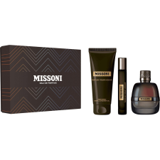 Missoni Parfum Pour Homme SET: edp 100ml + edp 10ml + tusfürdő gél 150ml kozmetikai ajándékcsomag