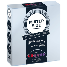 Mister Size 3 db-os próbacsomag (60-64-69 mm) óvszer