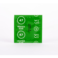 MISTER SIZE 47 mm Condoms 1 piece síkosító