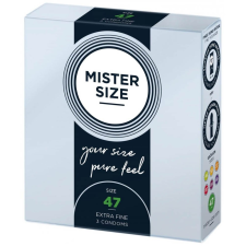 Mister Size 47 mm Óvszer 3 db óvszer