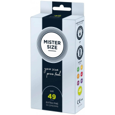 MISTER SIZE 49 mm Condoms 10 pieces óvszer