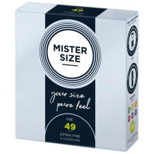 MISTER SIZE 49 mm Condoms 3 pieces óvszer